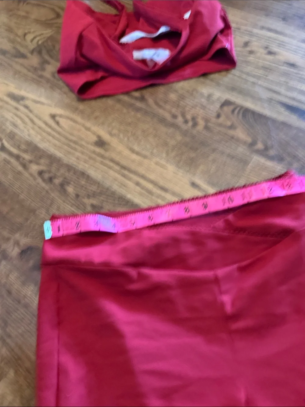 Altar'd State Vibrant Red Bootcut Two-Piece Set